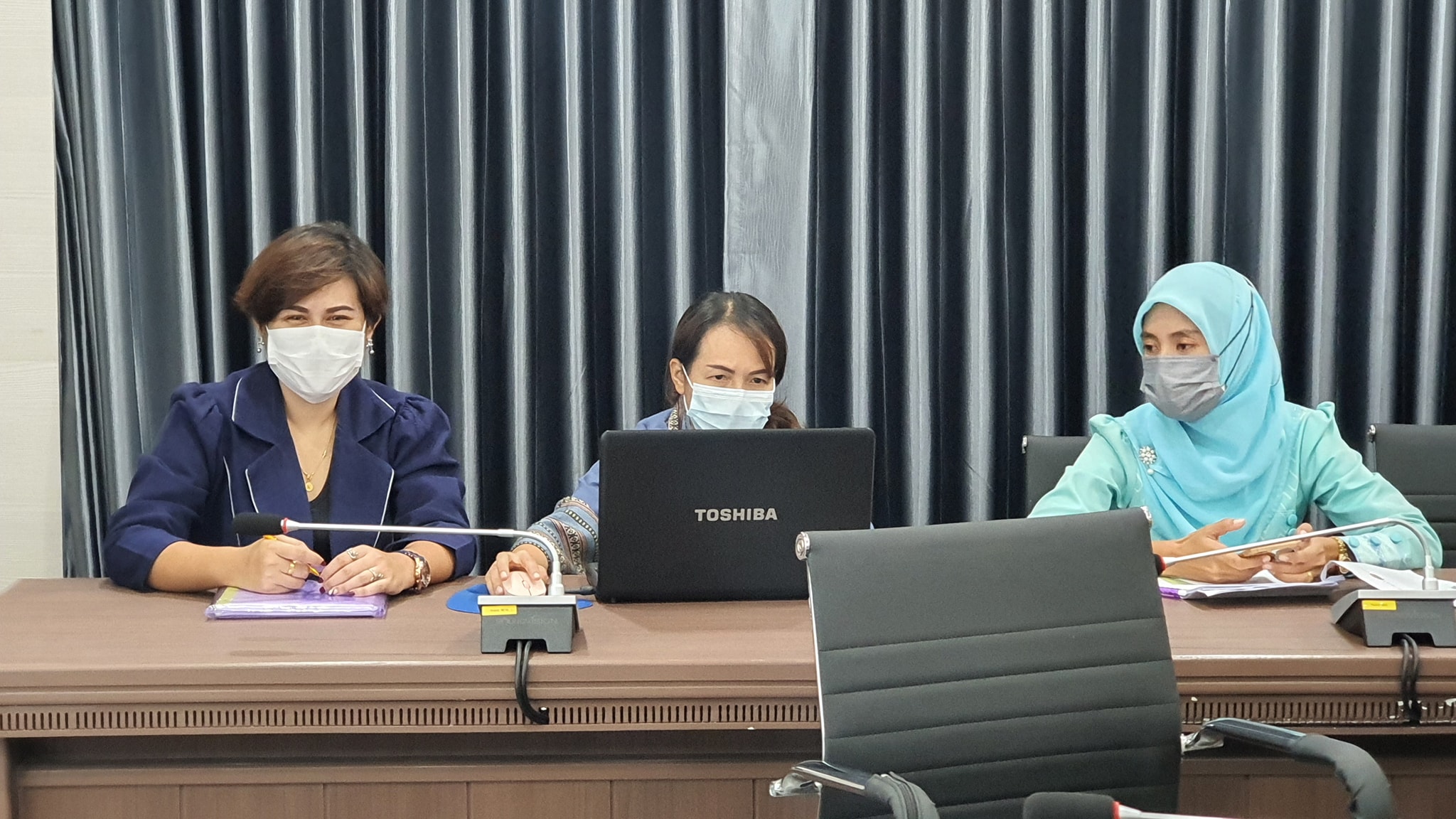 พช.ปัตตานี จัดประชุมพิจารณารับรองมาตรฐานการพัฒนาชุมชน (มชช.) จังหวัดปัตตานี