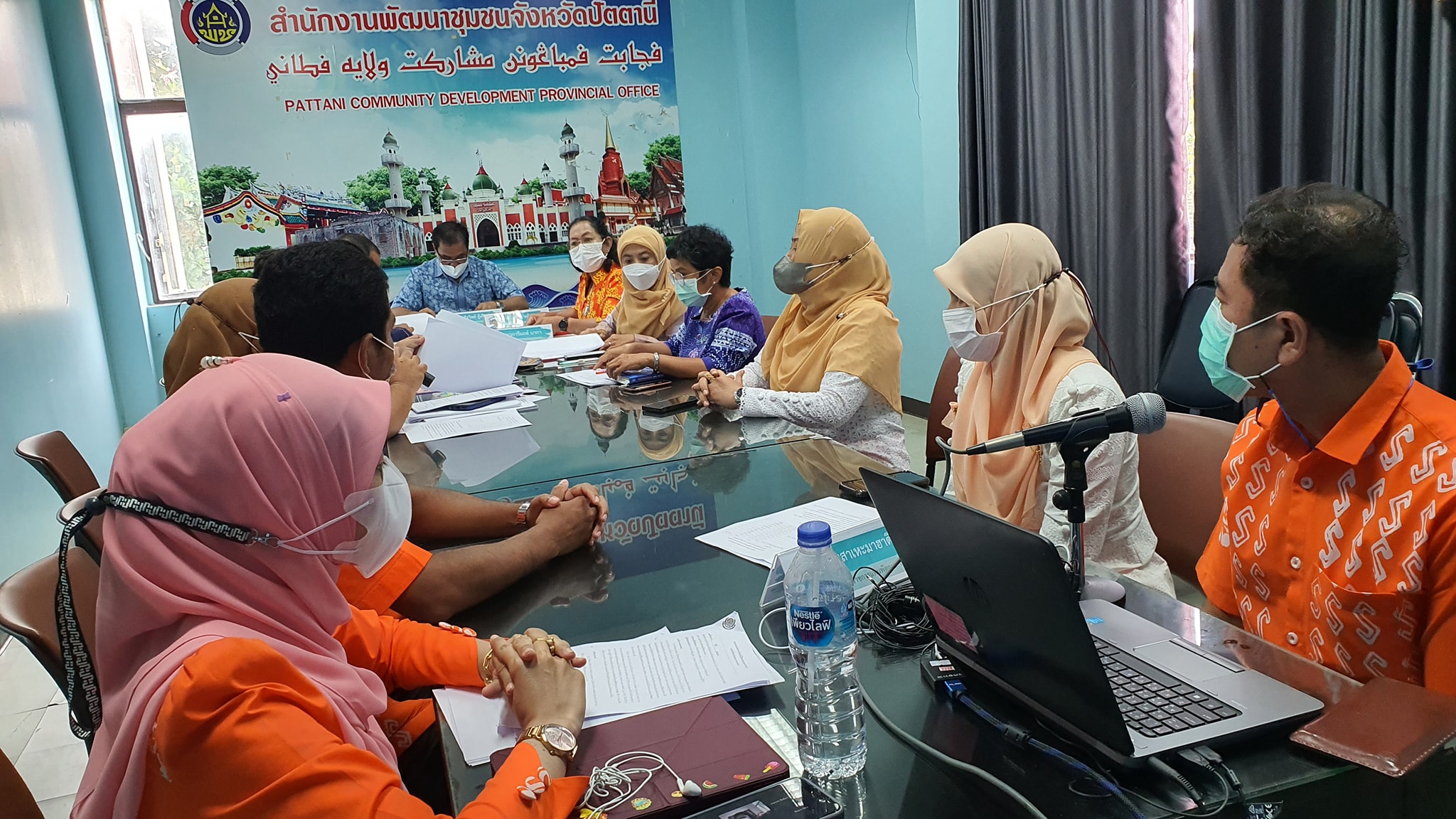 พช.ปัตตานี จัดกิจกรรมนำเสนอผลการปฏิบัติราชการและประกวดโครงการนวัตกรรมสำนักงานพัฒนาชุมชน