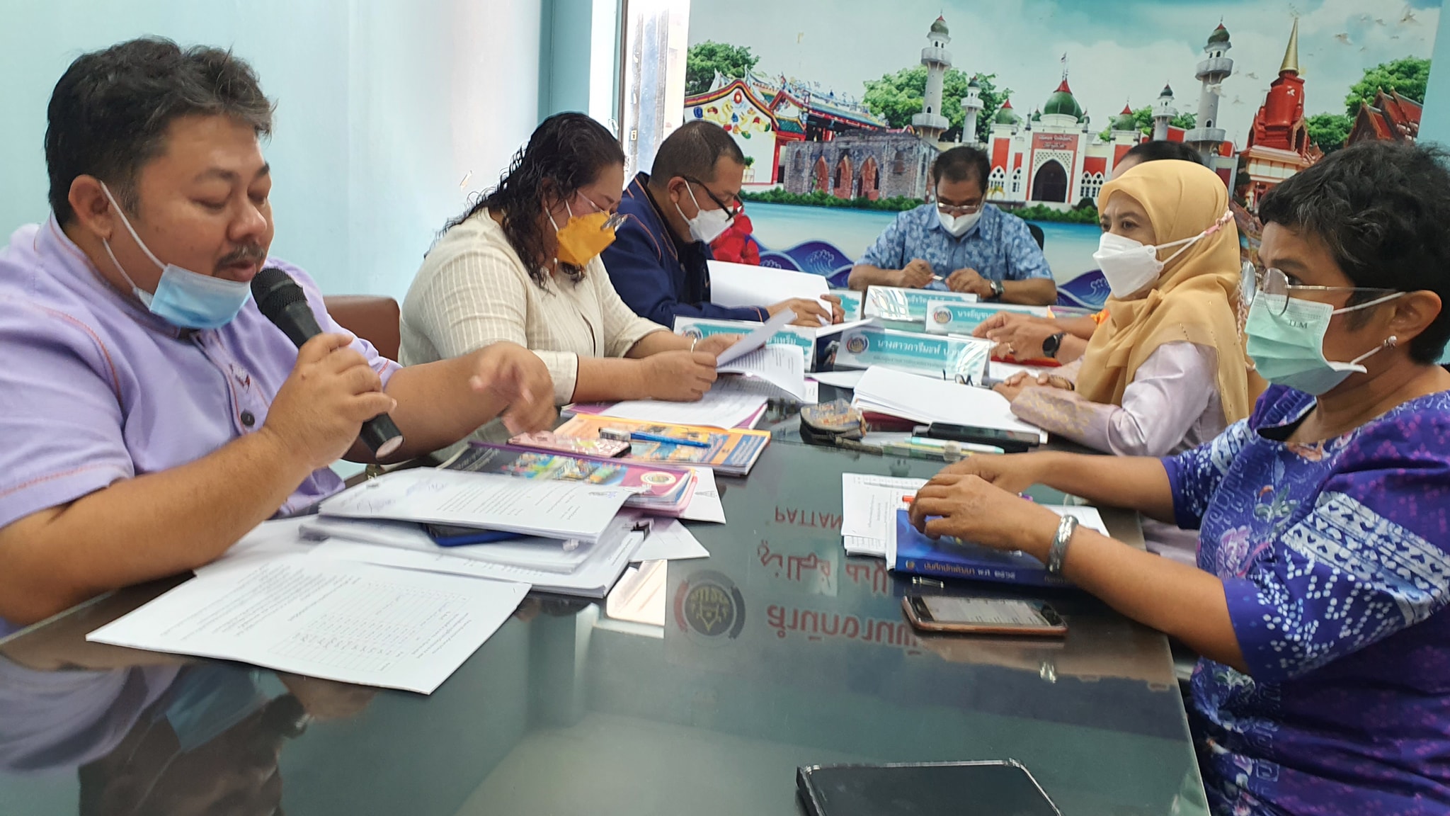 พช.ปัตตานี จัดกิจกรรมนำเสนอผลการปฏิบัติราชการและประกวดโครงการนวัตกรรมสำนักงานพัฒนาชุมชน