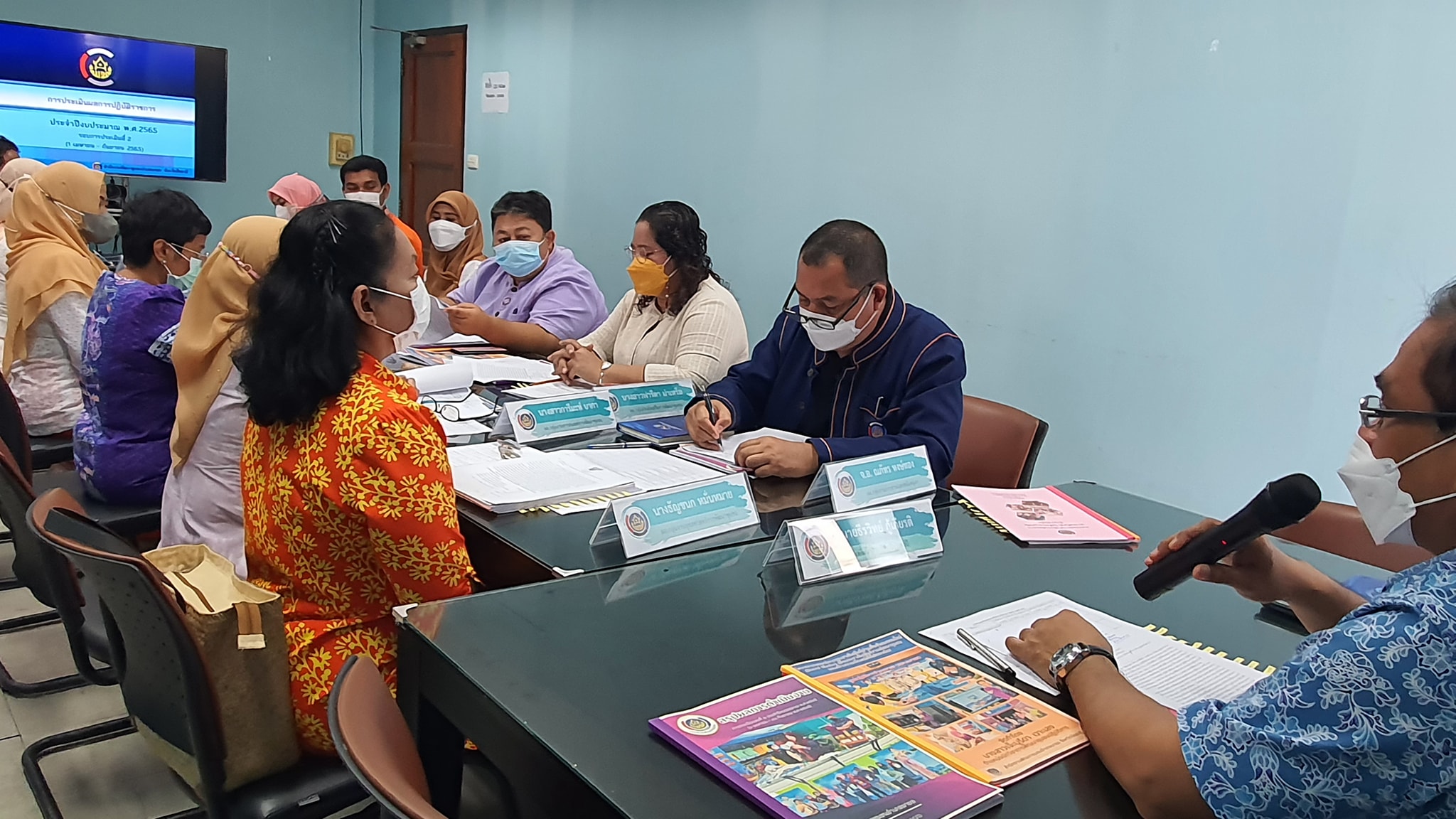 พช.ปัตตานี จัดกิจกรรมนำเสนอผลการปฏิบัติราชการและประกวดโครงการนวัตกรรมสำนักงานพัฒนาชุมชน