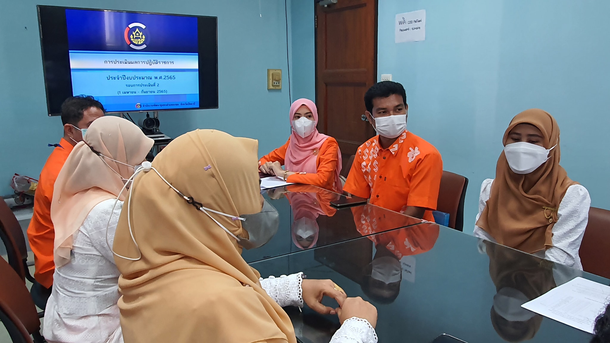 พช.ปัตตานี จัดกิจกรรมนำเสนอผลการปฏิบัติราชการและประกวดโครงการนวัตกรรมสำนักงานพัฒนาชุมชน