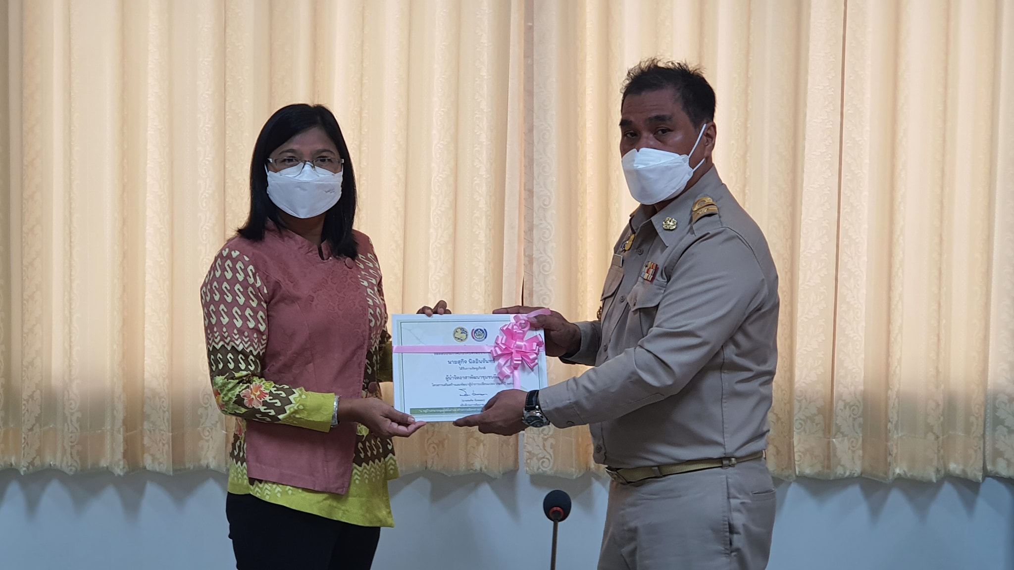 พช.ปัตตานี จัดประชุมสัญจร สร้างพลังทีมงานขับเคลื่อนภารกิจงานพัฒนาชุมชน 12อำเภอ