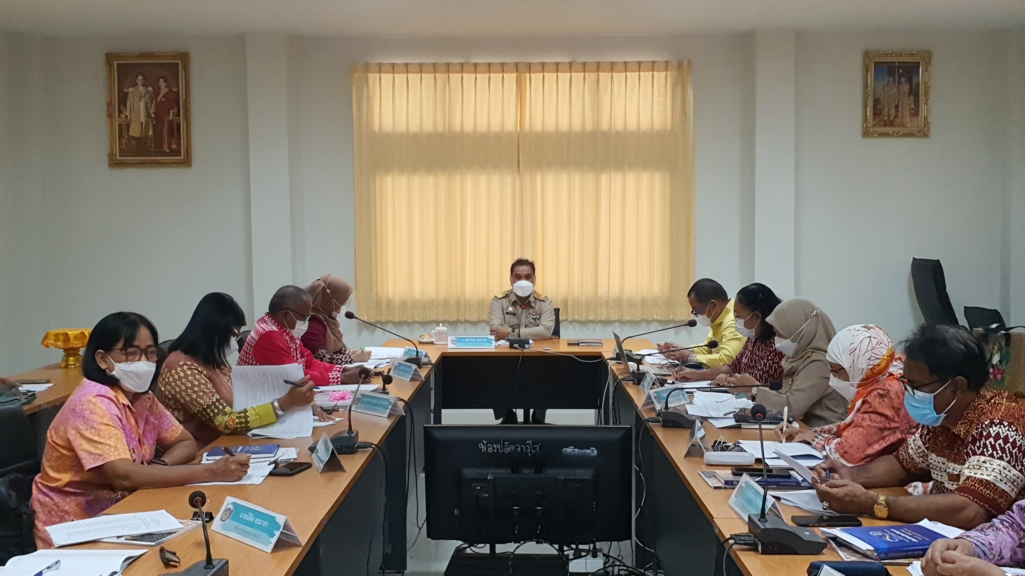 พช.ปัตตานี จัดประชุมสัญจร สร้างพลังทีมงานขับเคลื่อนภารกิจงานพัฒนาชุมชน 12อำเภอ