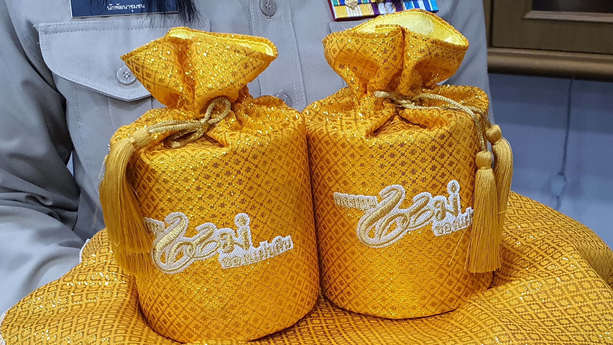 พช.ปัตตานี รับมอบ “เงินพระราชทานขวัญถุงกองทุนแม่ของแผ่นดิน” สร้างความเข้มแข็งกองทุนแม่ของแผ่นดิน เสริมพลังแผ่นดินในการต่อสู้กับยาเสพติดในชุมชน