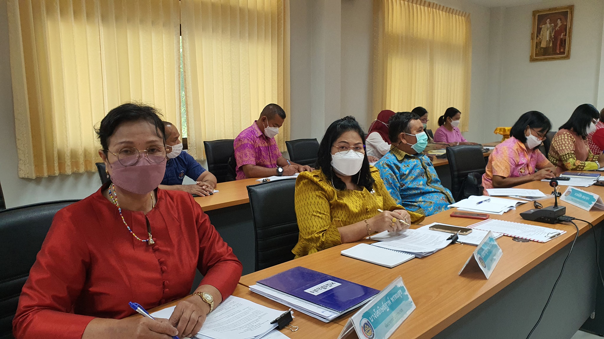 พช.ปัตตานี จัดประชุมสัญจร สร้างพลังทีมงานขับเคลื่อนภารกิจงานพัฒนาชุมชน 12อำเภอ