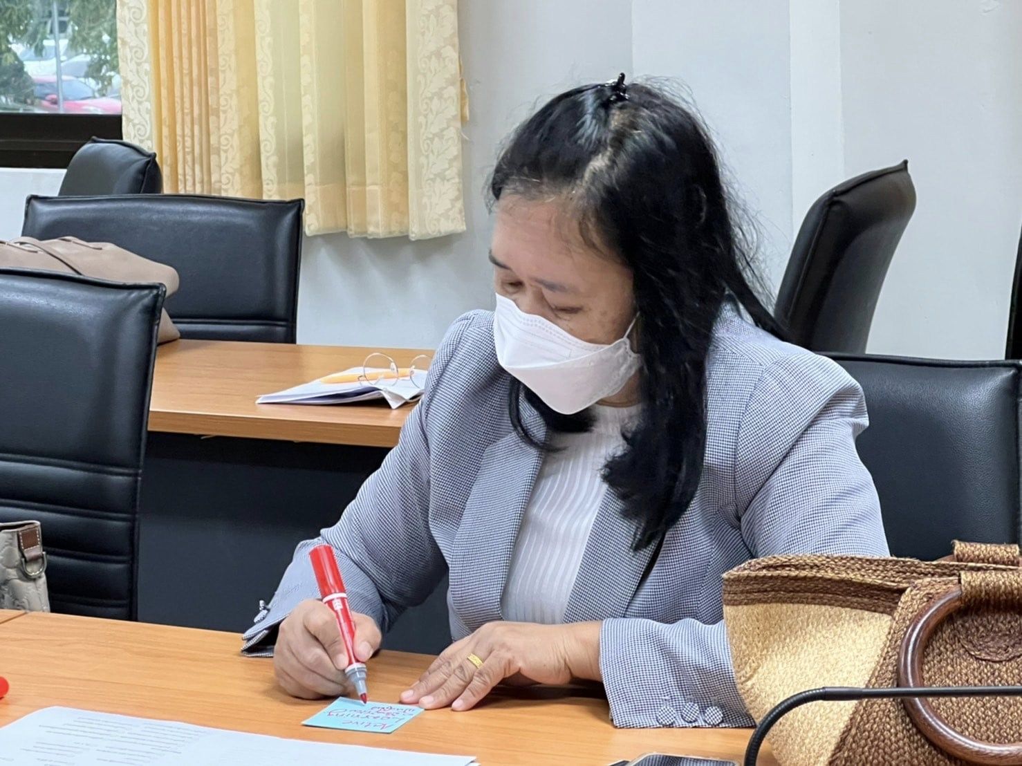 สพจ.ปัตตานี ดำเนินการถอดบทเรียนโครงการ “บำบัดทุกข์ บำรุงสุข” แบบบูรณาการ และสร้างนักขับเคลื่อนยุทธศาสตร์นำการเปลี่ยนแปลง กระทรวงมหาดไทย