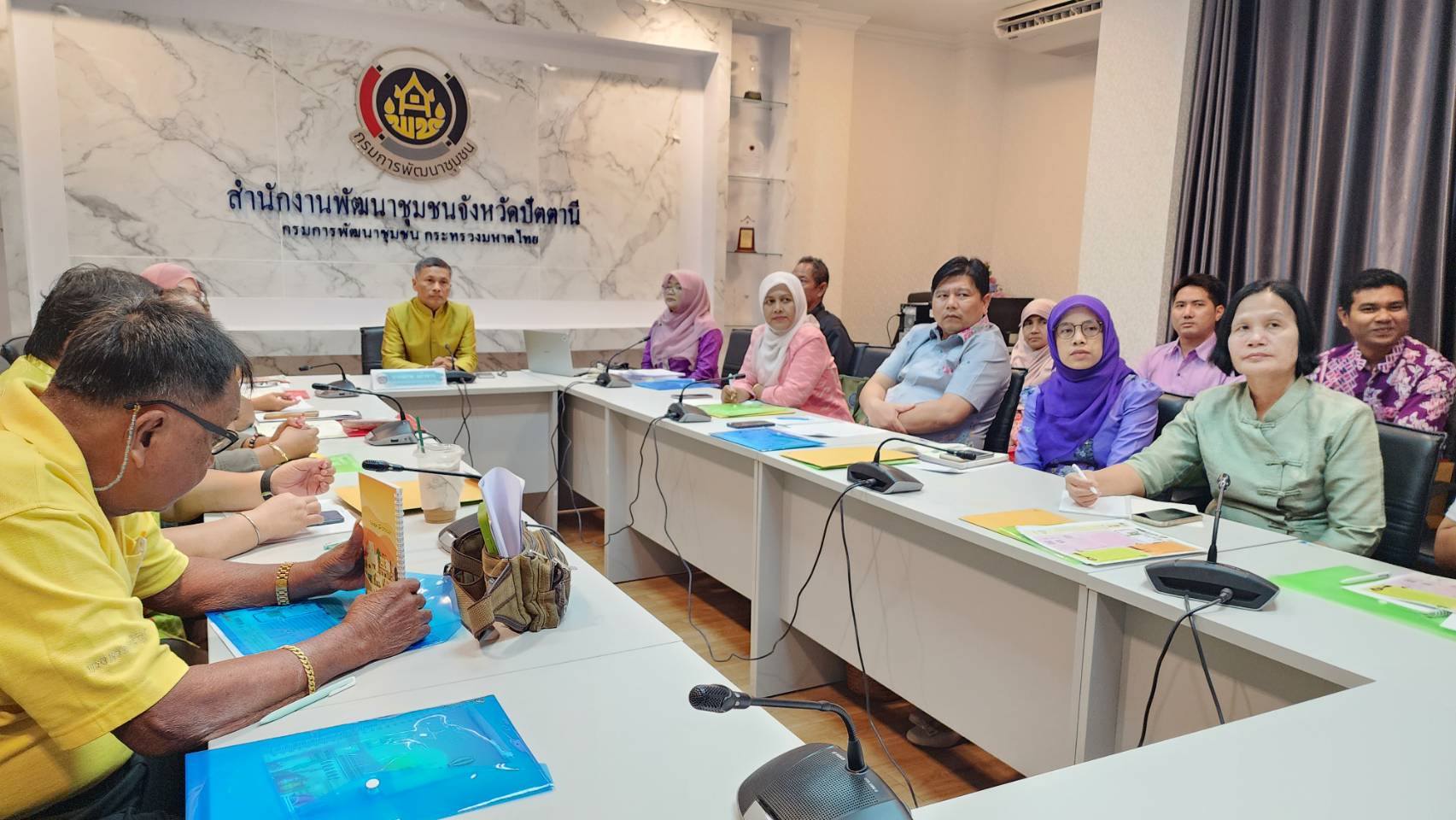 พช.ปัตตานี ปลุกพลังกลไกขับเคลื่อนการออมและการพัฒนาทักษะทางการเงิน(Financial Literacy) สร้างชุมชนเข้มแข็งวางแผนชีวิต