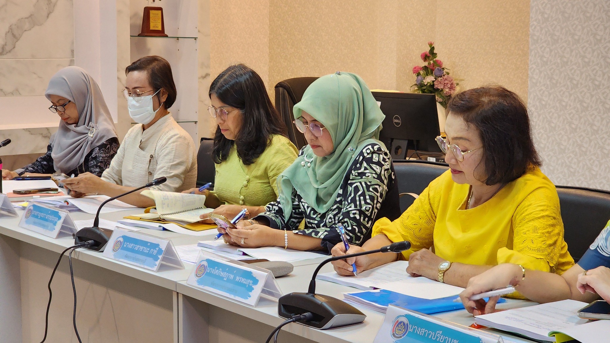 Pattani Happy แฮปปี้ทีม พช. ปัตตานี จัดประชุมทีมงานผู้บริหาร 12 อำเภอ เสริมพลังสร้างคุณภาพขับเคลื่อนภารกิจงานพัฒนาชุมชน