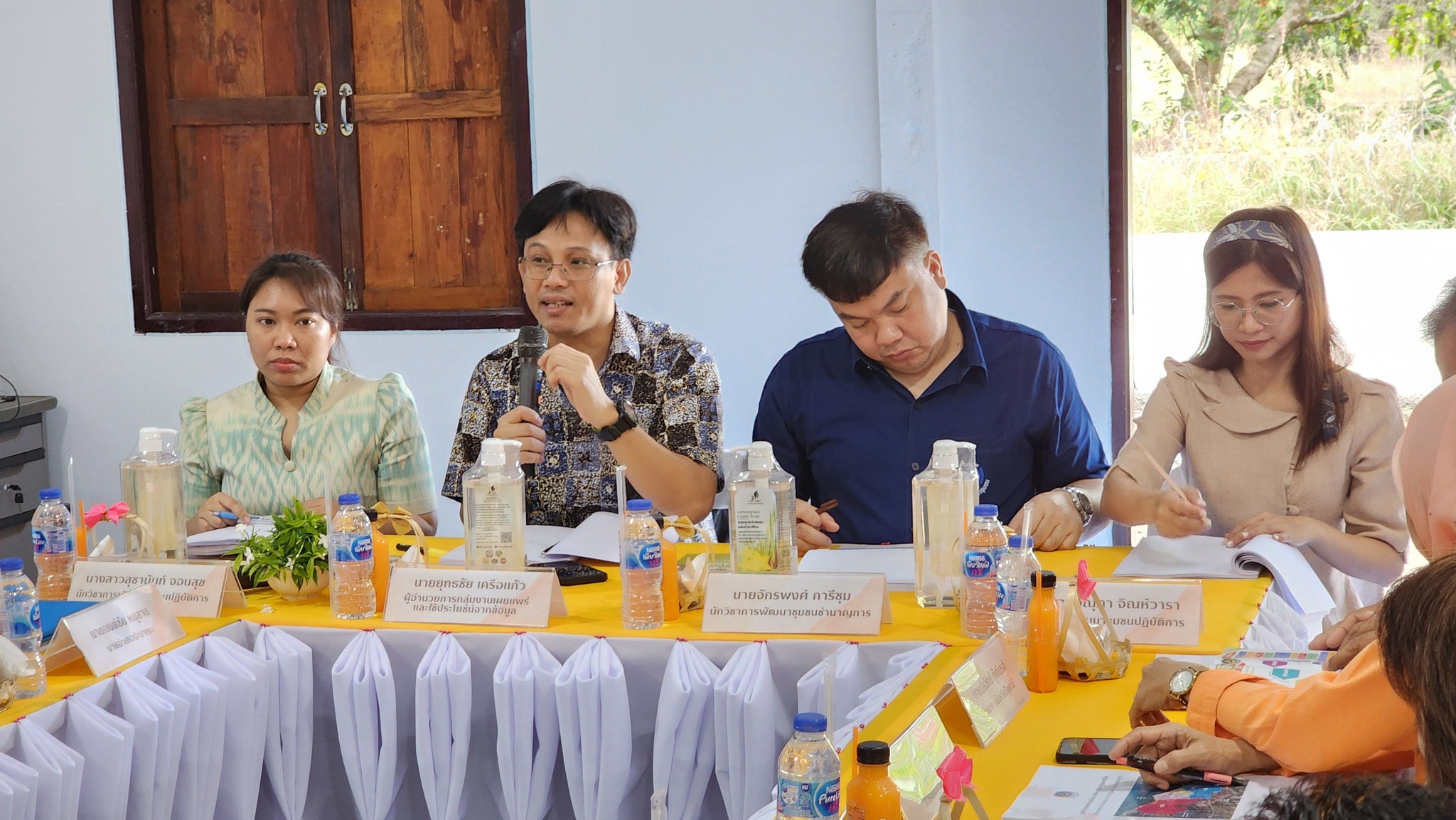 กรมการพัฒนาชุมชน ลงพื้นที่ติดตามการดำเนินงาน “ศูนย์สารสนเทศตำบลต้นแบบเพื่อพัฒนาคุณภาพชีวิต” มุ่งสร้างชุมชนแห่งการเรียนรู้ สร้างศูนย์รวมข้อมูลสารสนเทศของชุมชน