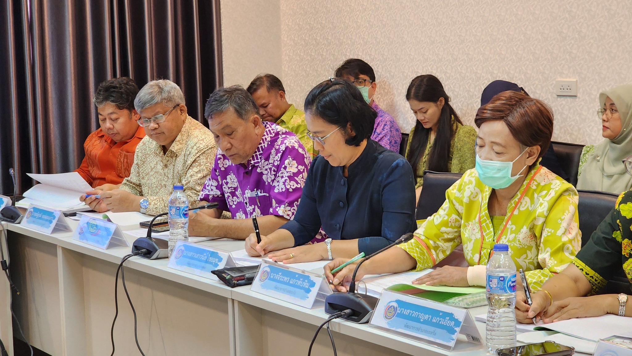 Pattani Happy แฮปปี้ทีม พช. ปัตตานี จัดประชุมทีมงานผู้บริหาร 12 อำเภอ เสริมพลังสร้างคุณภาพขับเคลื่อนภารกิจงานพัฒนาชุมชน