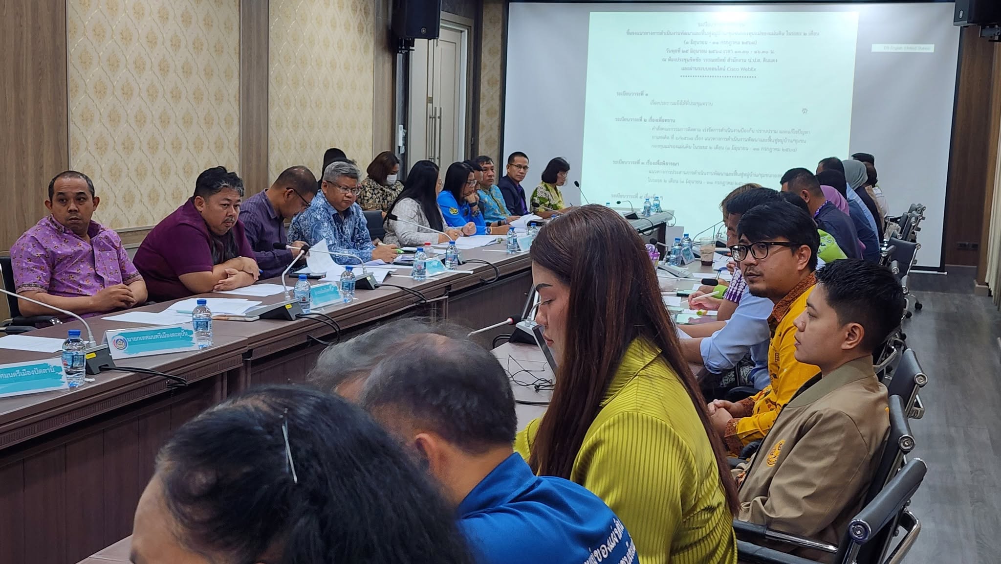 พช.ปัตตานี ร่วมขับเคลื่อนกลไกการป้องกัน ปราบปราม และแก้ไขปัญหายาเสพติด ผ่านกองทุนแม่ของแผ่นดิน